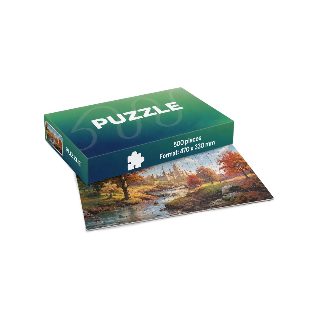[G502.01] Puzzle, 500 darab (470 x 330 mm), papír doboz tetővel