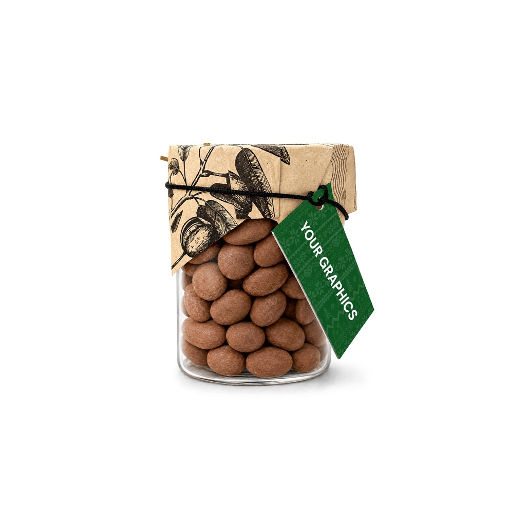 [D004.03] Mandle v čokoládě, 225 g (dóza)