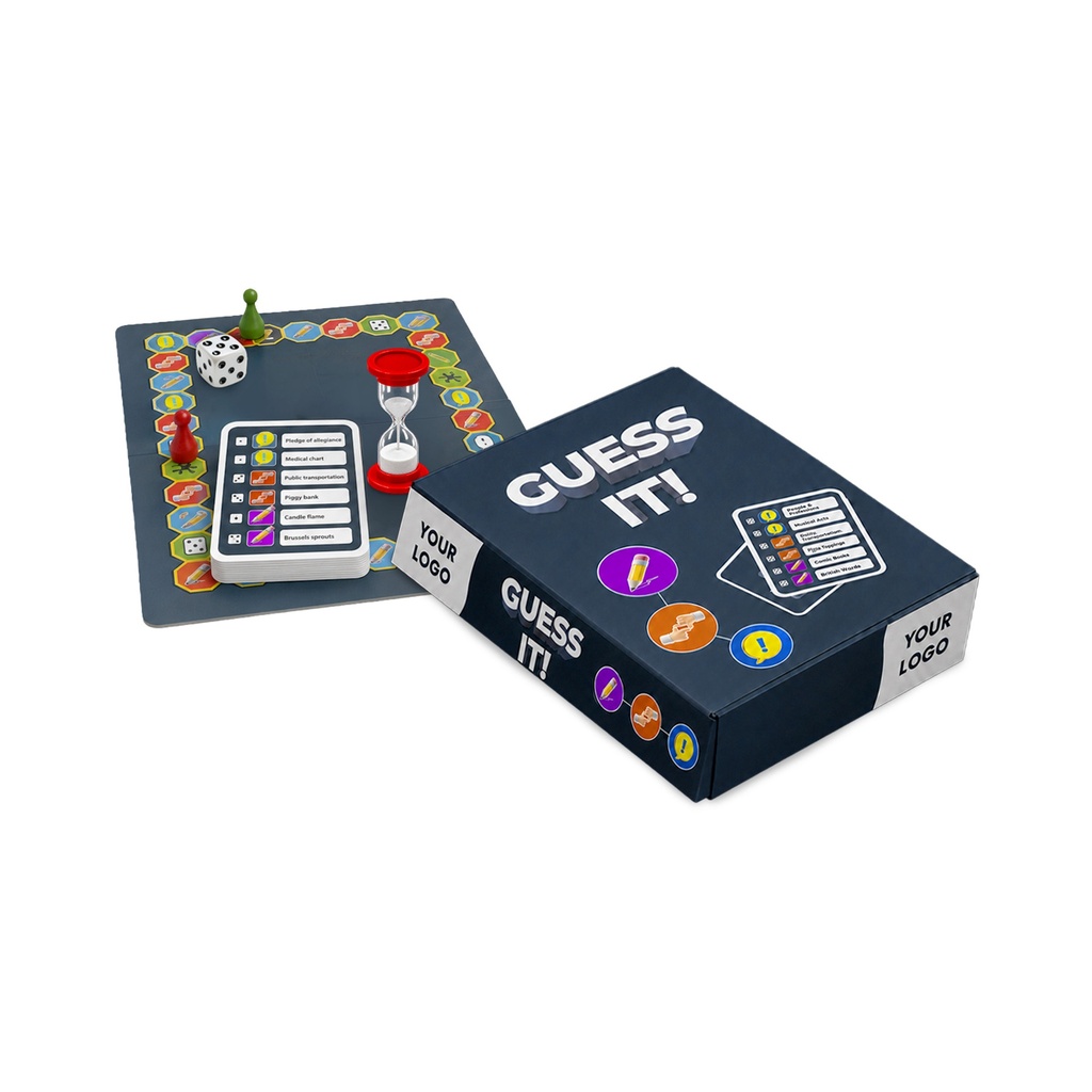 [G401.01] Guess it! game - standard board version, paper box with lid