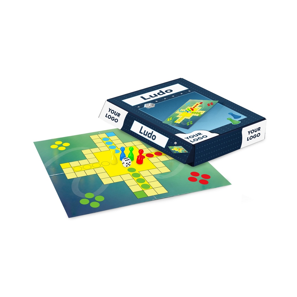 [G403.02] Ludo - travel version, paper box with lid